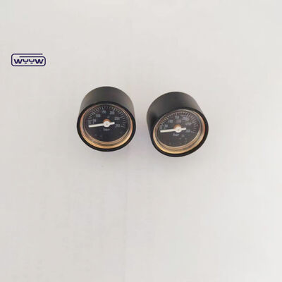 30mm 300 Bar Steel Case Mini Pressure Gauge Manometer untuk Airgun