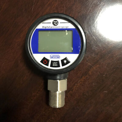 High Precision Digital Pressure Gauge with Multi-Unit Display for 0-100MPa Range
