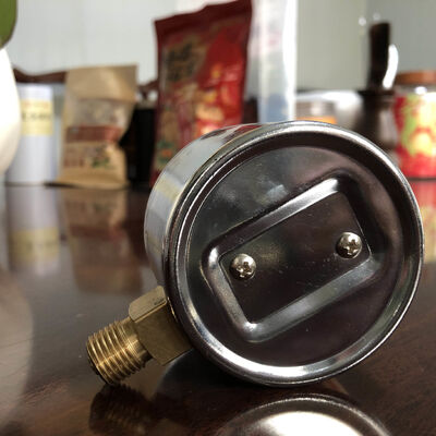 2.5" 60mm Pengukur Vakum Kapsul | -30 inHg / -100 kPa | Skala Ganda