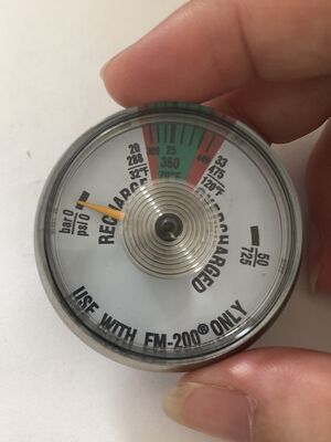 FM-200 Mini Pressure Gauge.